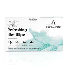 Refreshing Wet Wipe - Jasmin (50 Pcs)